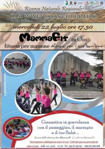 MammaFit: mamme in forma alla  Oasi WWF “Calanchi di Atri” 