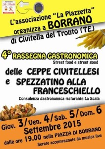 Ceppe Civitellesi e Spezzatino alla Franceschiello Borrano di Civitella Del Tronto 