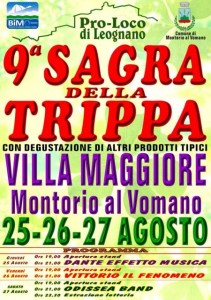 SAGRA DELLA TRIPPA dal 25 al 27 AGOSTO 2016